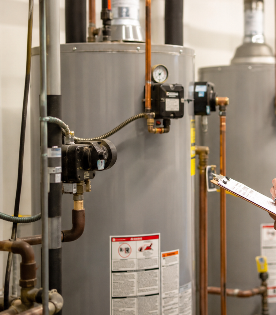 Industrial water heater