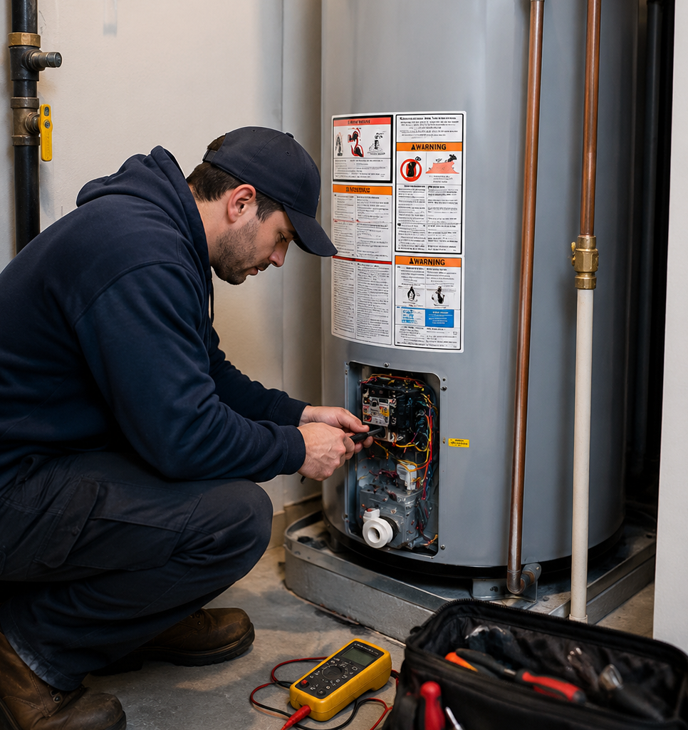 Urgent water heater service