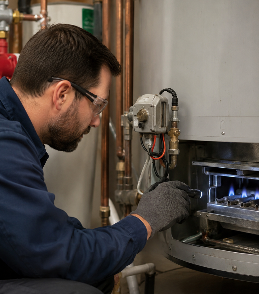 Professional gas water repair