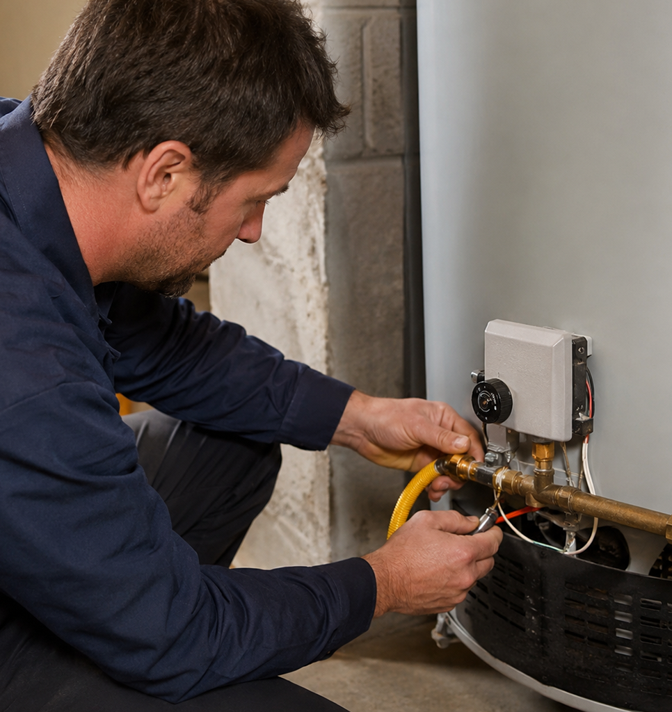 Emergency gas heater repair