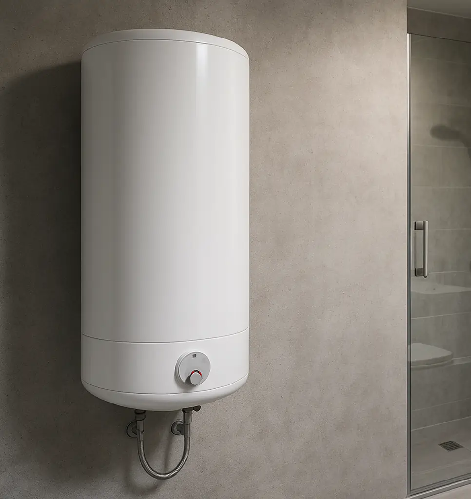 Electric water heater installation