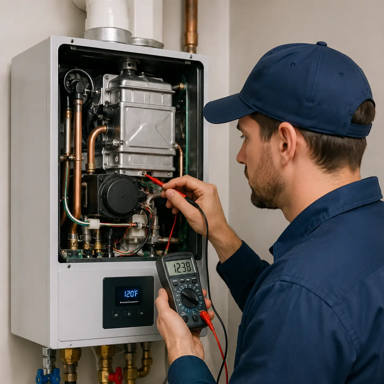 Endless hot water system