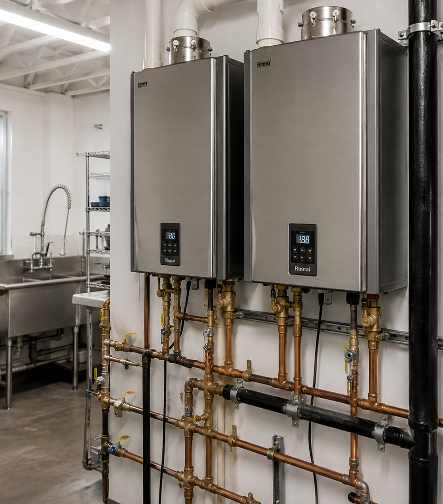 Fast water heater repair