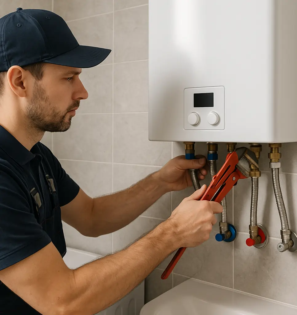 Professional tankless service